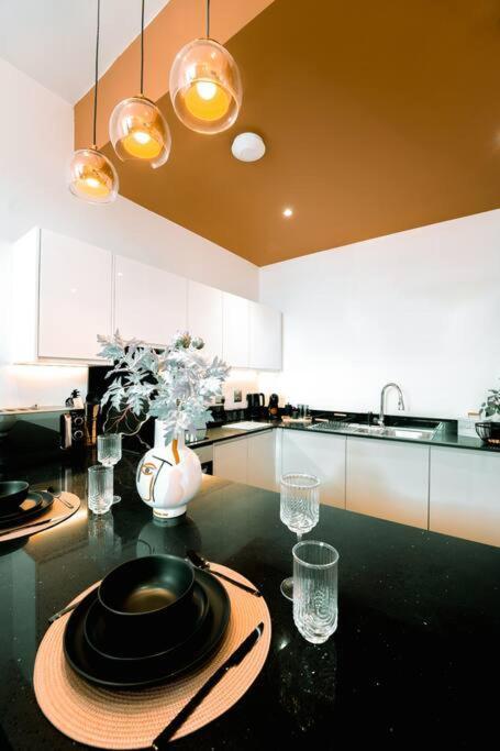 Dusk House - B'Ham Jq Townhouse Villa Birmingham Exterior foto